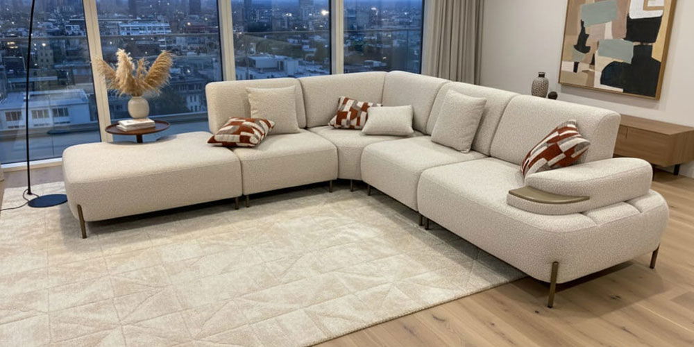 Rio Köşe Koltuk Takımı Krem