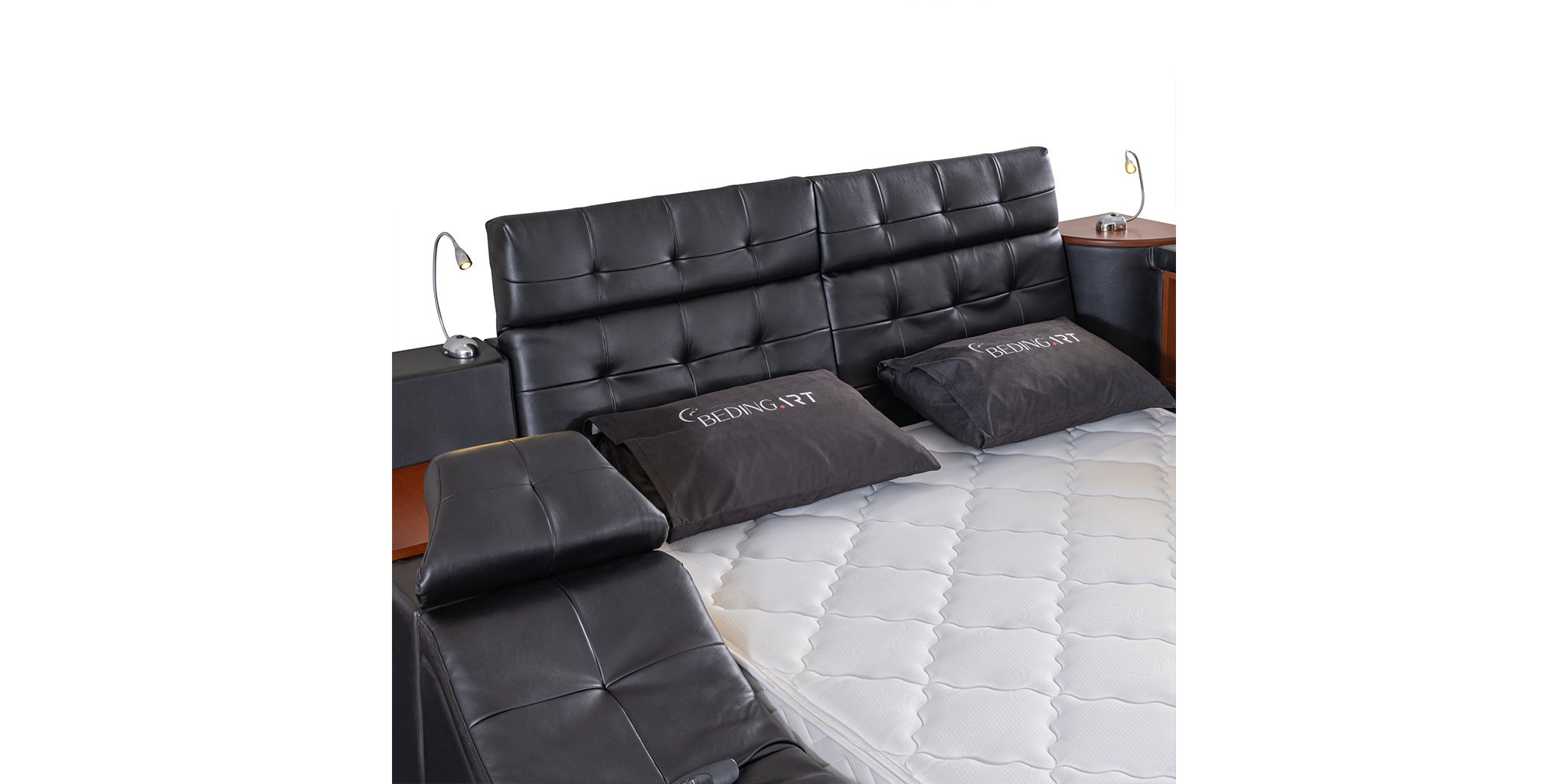 Lüxe Life Antrasit Karyola