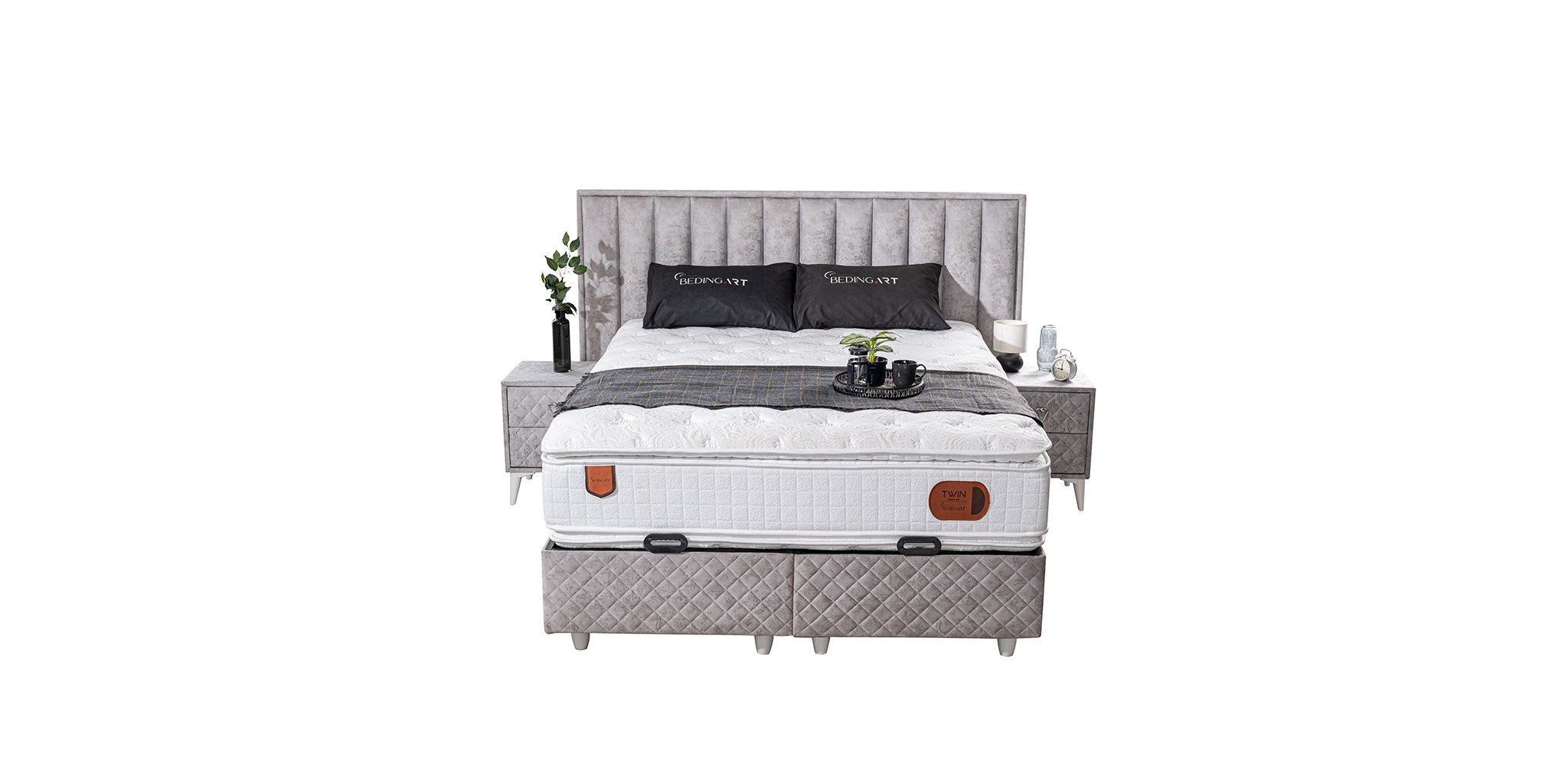 Twin Double Baza & Başlık