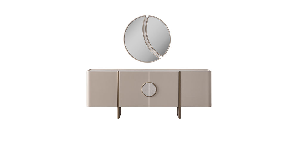 Lusso Yemek Odası Takımı Mermer