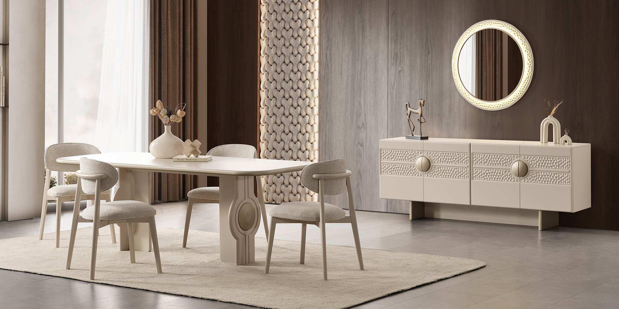 Petek Yemek Odası Takımı