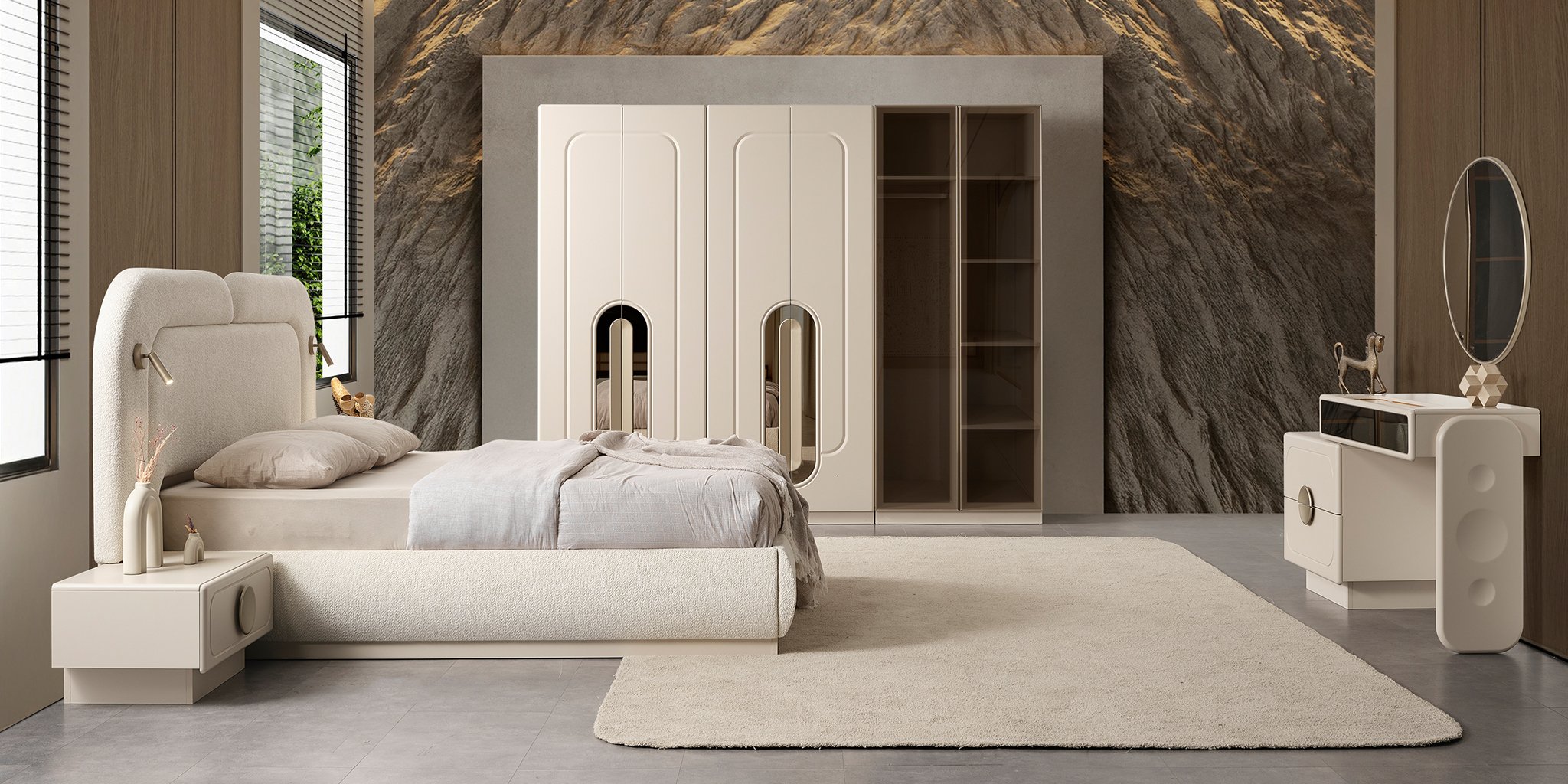 Loft Yatak Odası Takımı