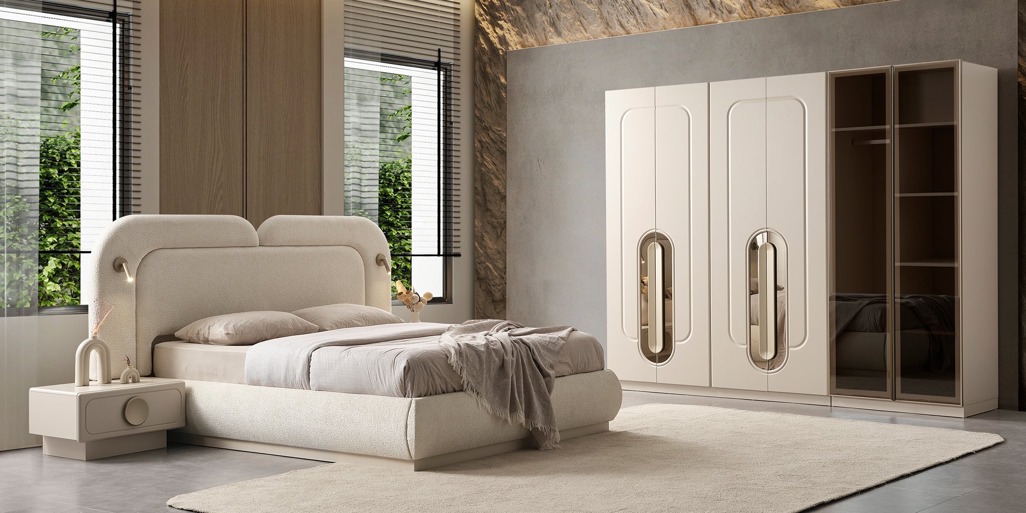 Loft Yatak Odası Takımı