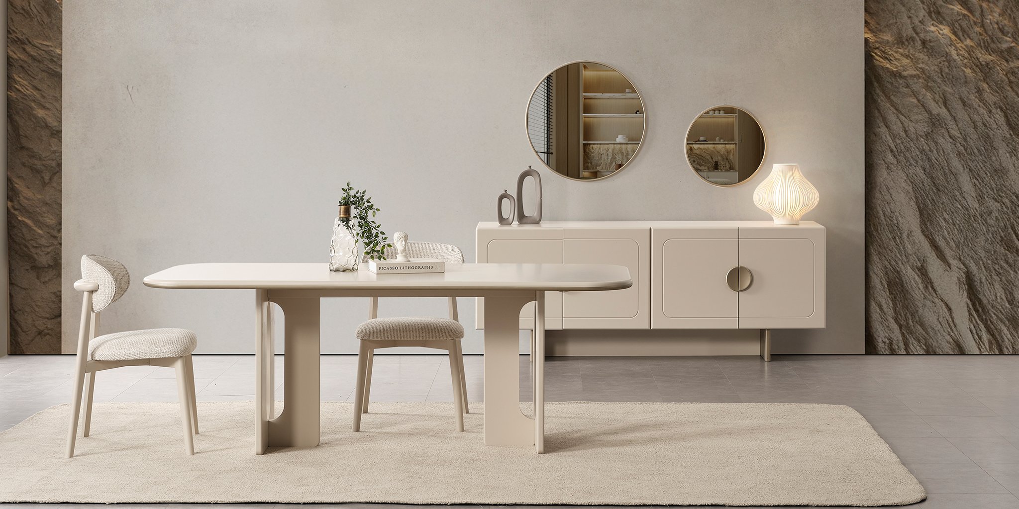 Loft Yemek Odası Takımı