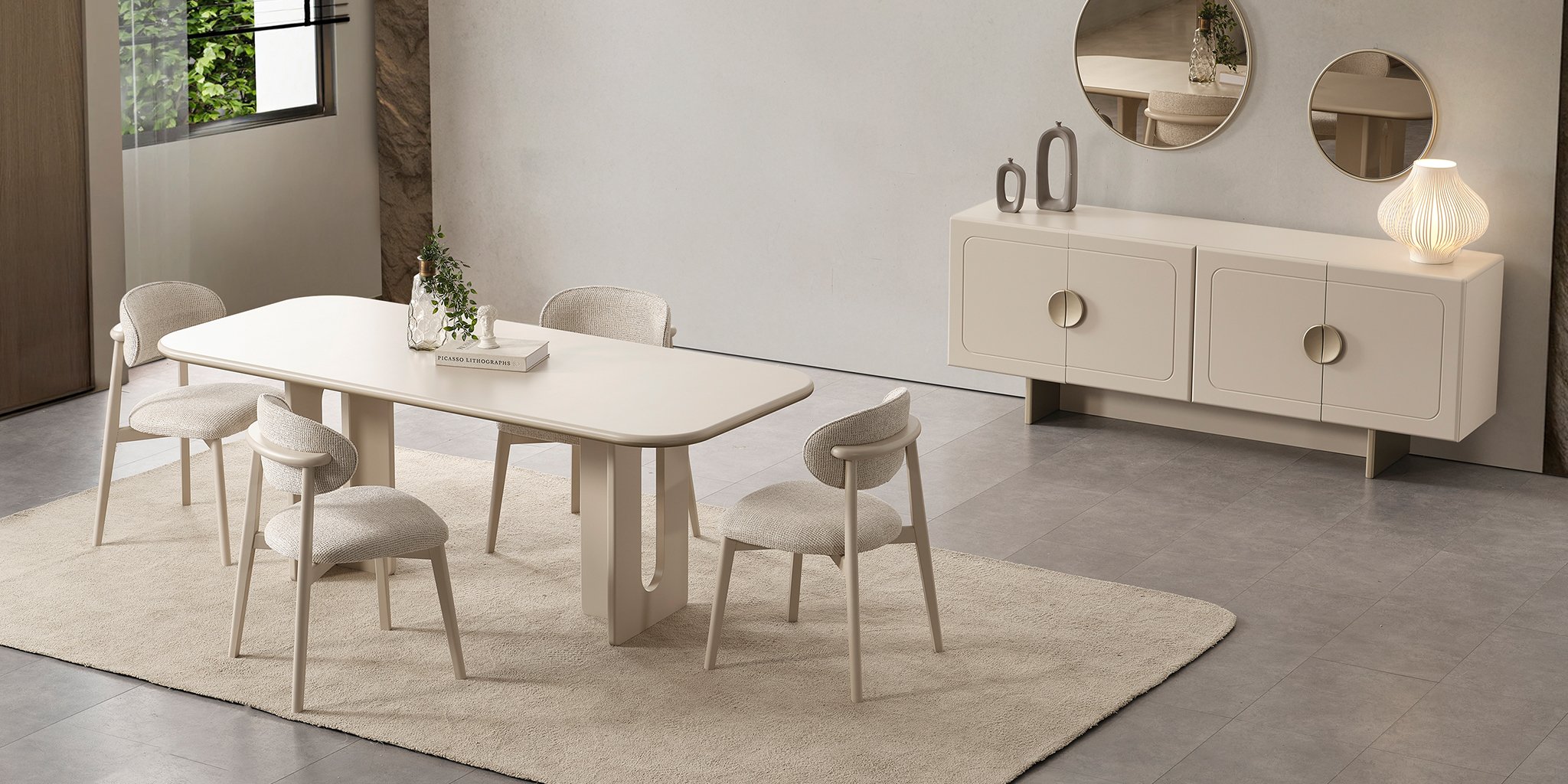 Loft Yemek Odası Takımı