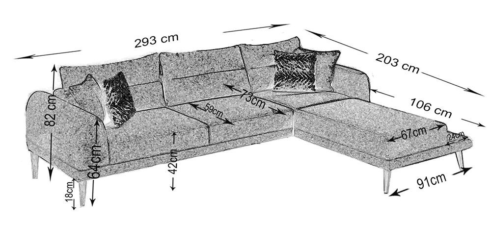 Della Köşe Koltuk Takımı
