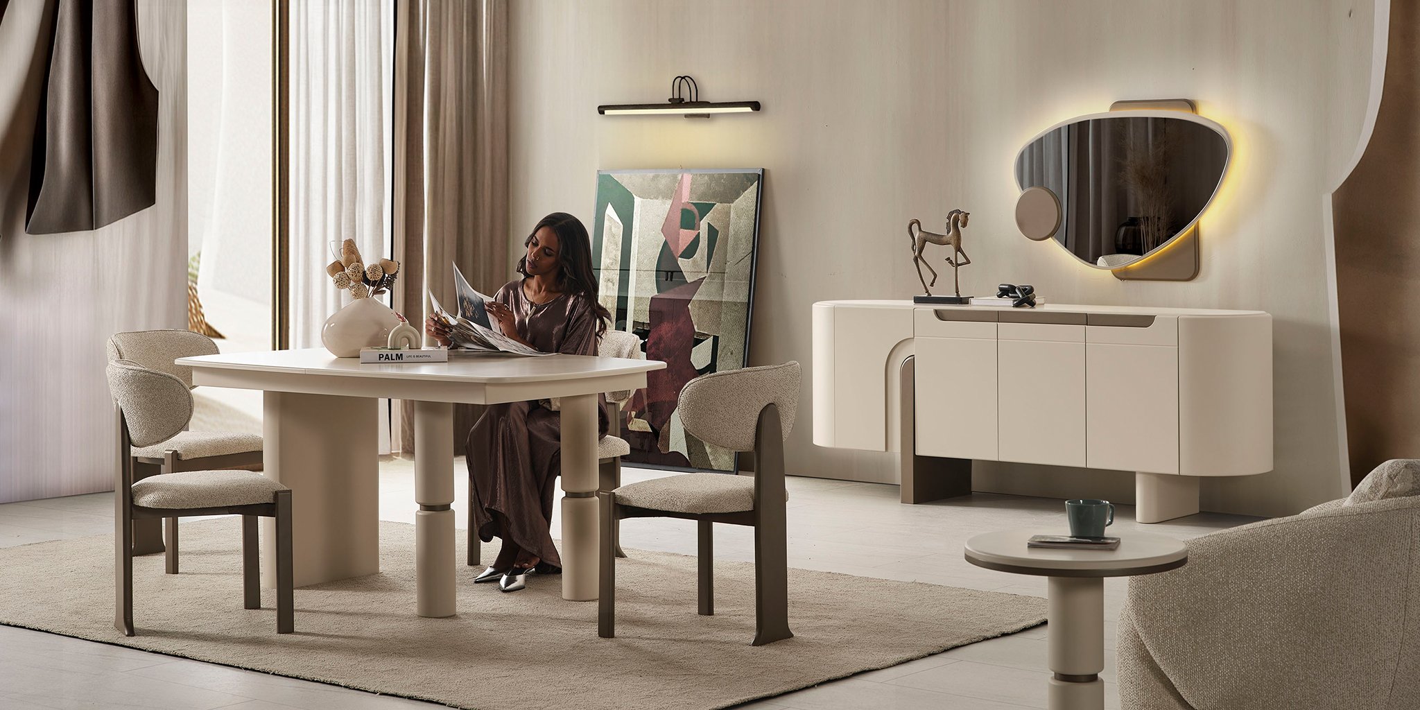 Mokka Yemek Odası Takımı