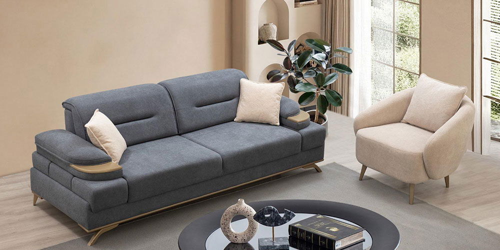 Paris Koltuk Takımı Krem