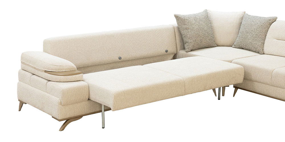 Paris Köşe Koltuk Takımı Krem