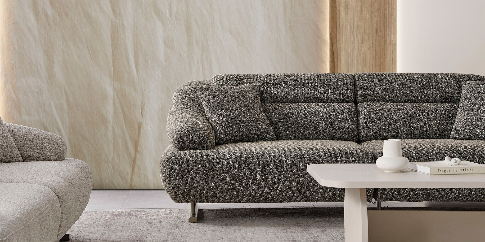 Defne Koltuk Takımı Krem