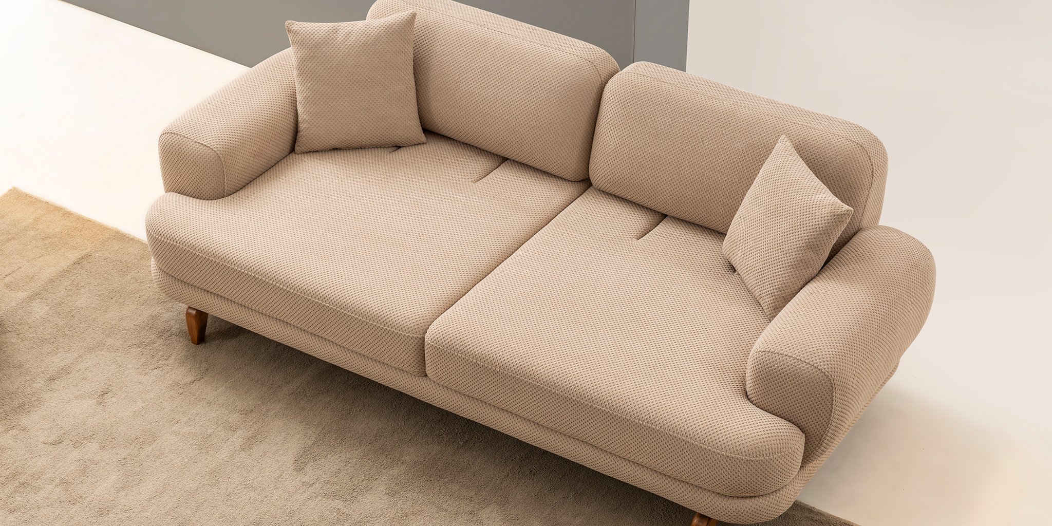 Milan Koltuk Takımı Cappucino