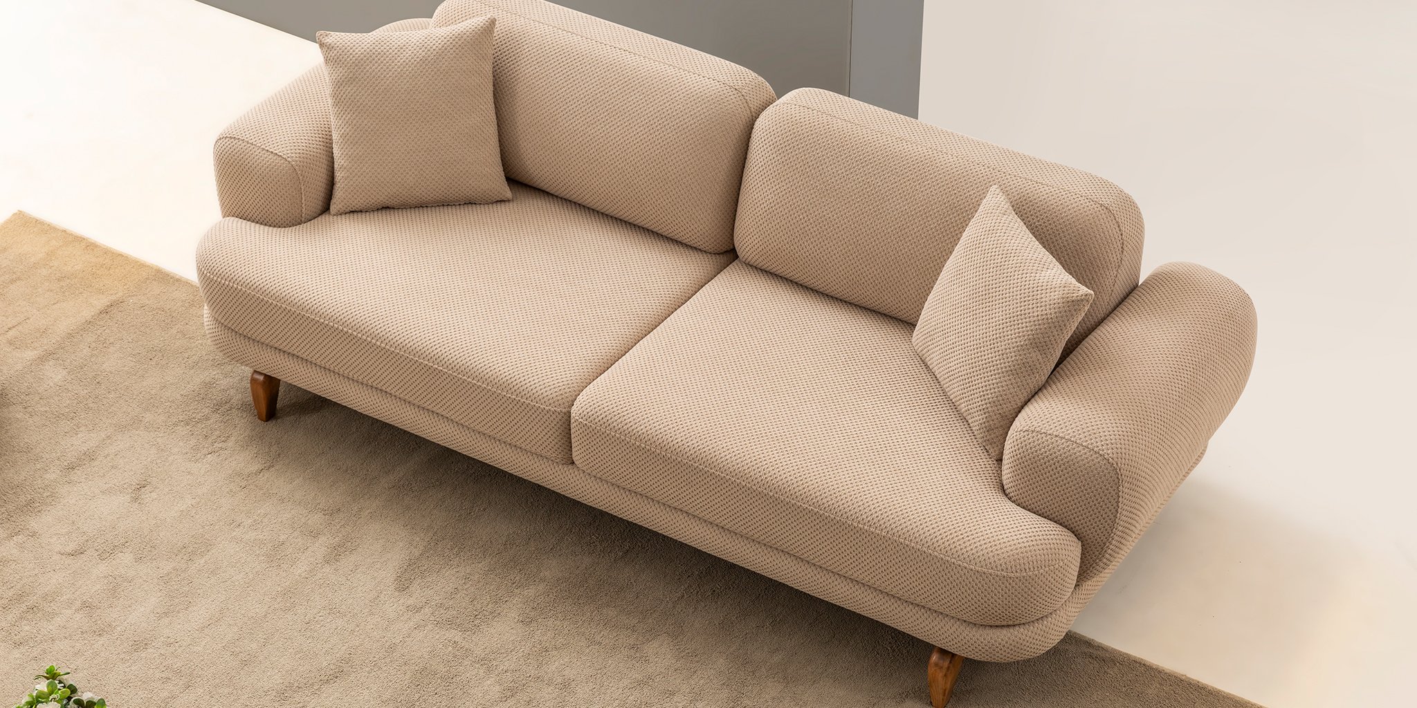 Milan Koltuk Takımı Cappucino