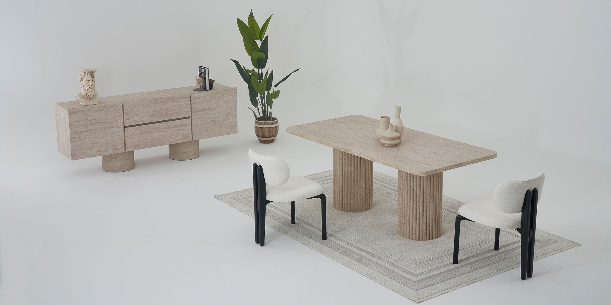 Roma Yemek Odası Takımı