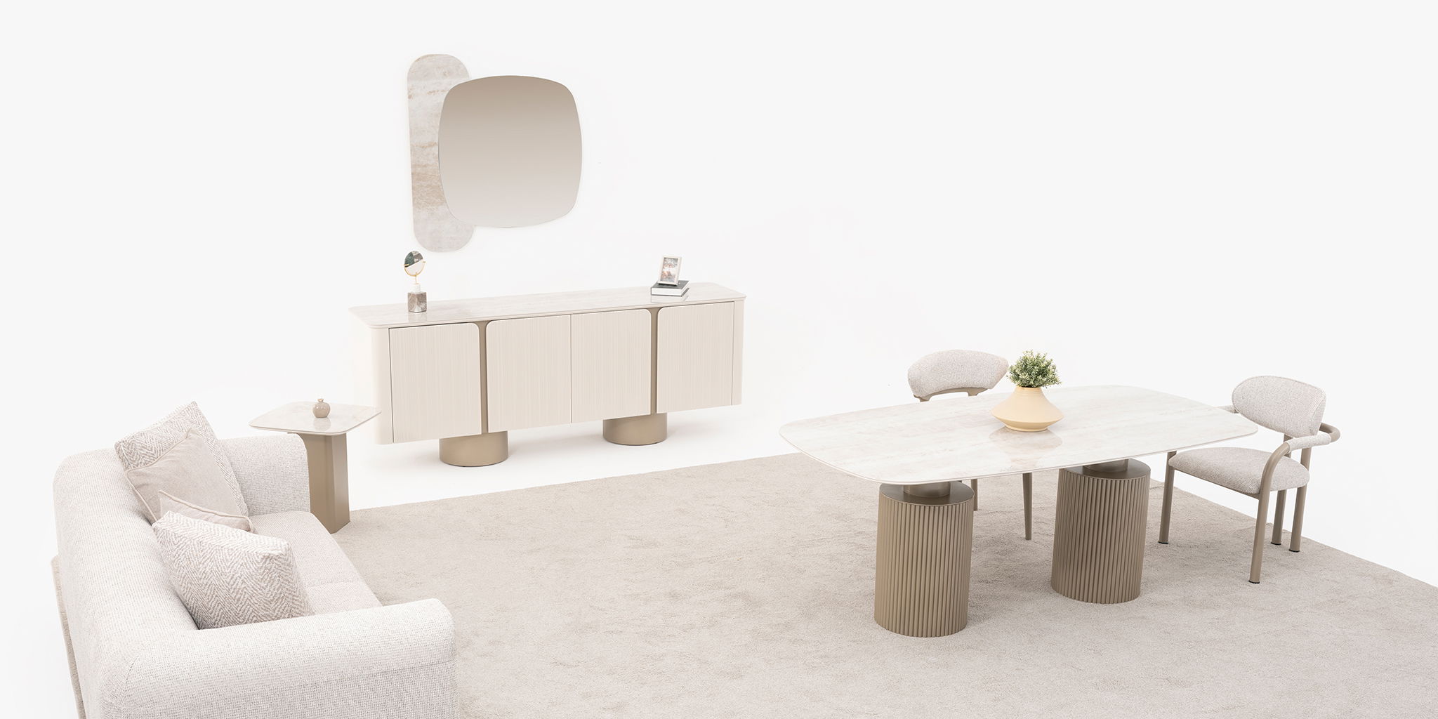 Venedik Yemek Odası Takımı