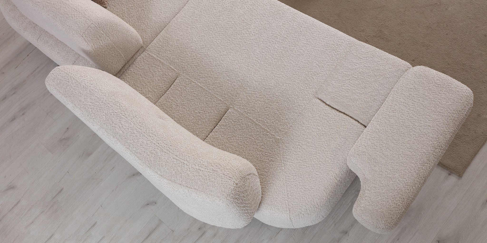 Lina Koltuk Takımı Krem