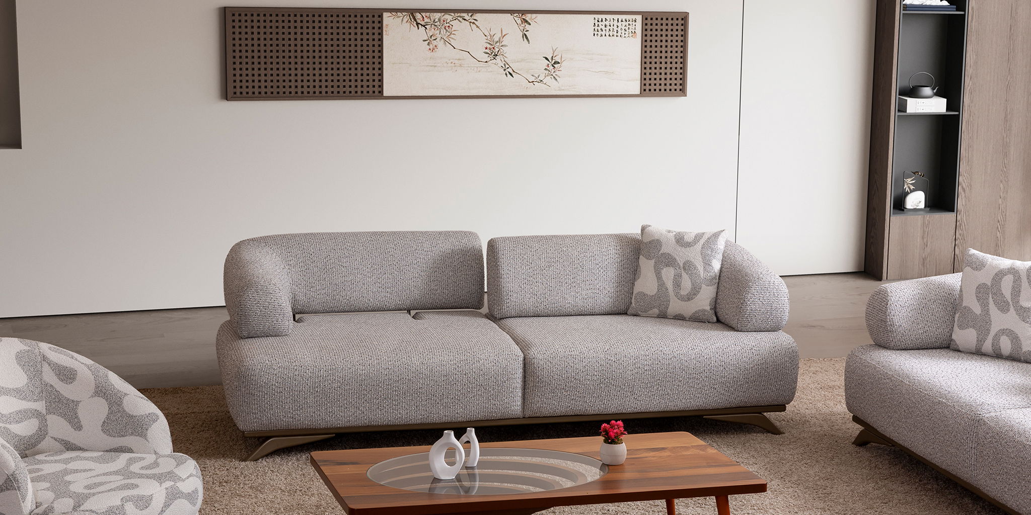 Paris Koltuk Takımı Antrasit