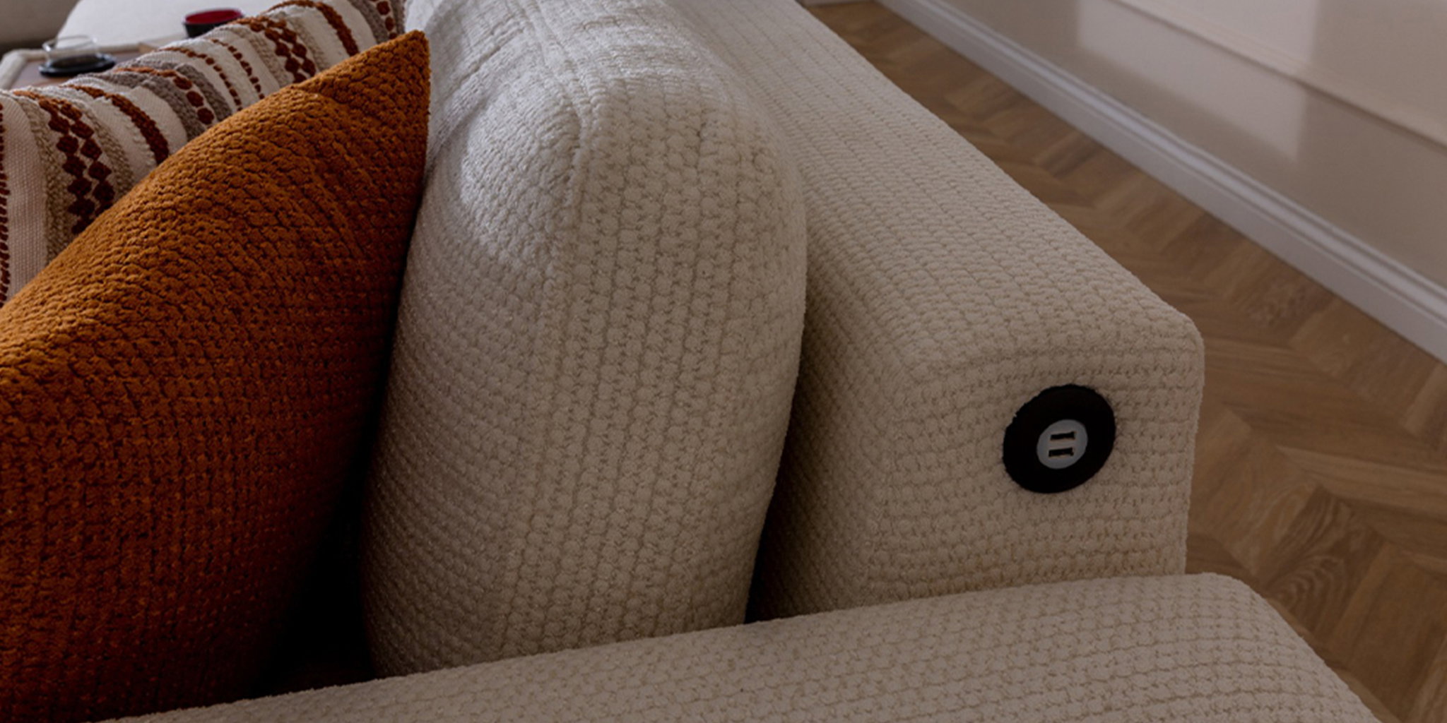 Prag Köşe Koltuk Takımı Krem