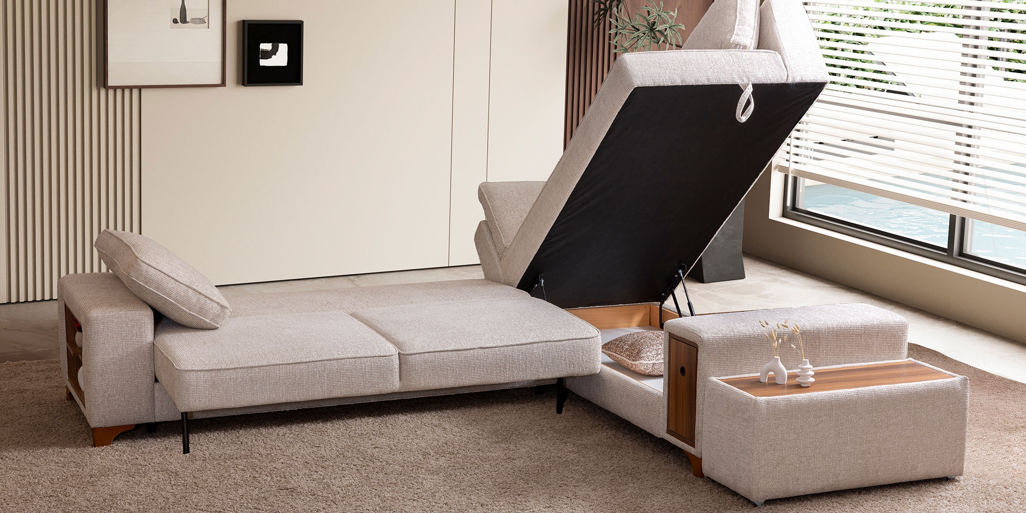 Star Köşe Koltuk Takımı Şönil