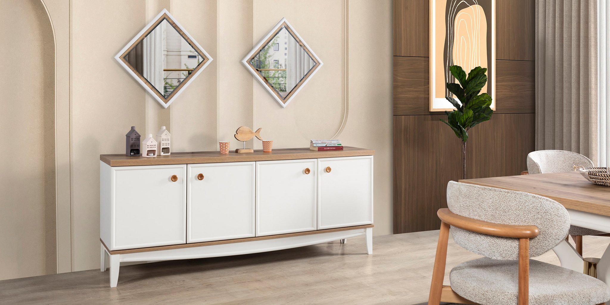 İpek Yemek Odası Takımı