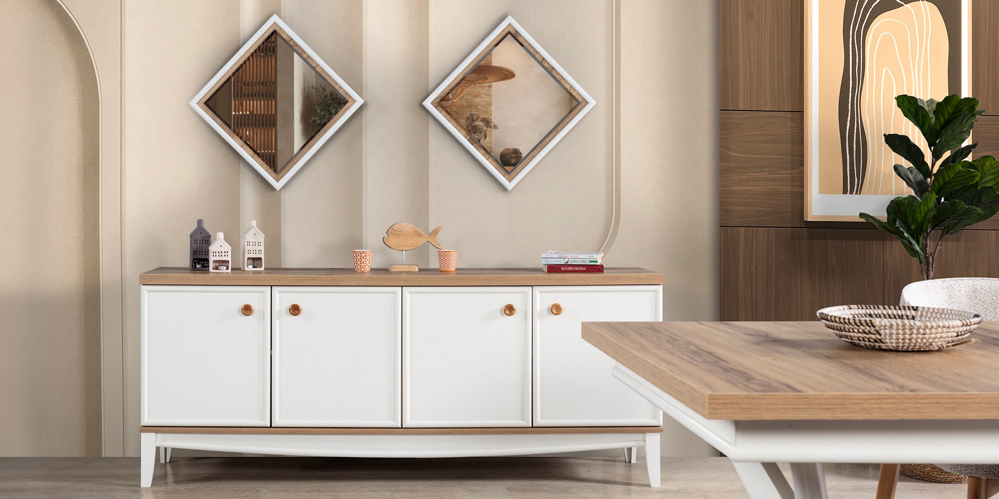 İpek Yemek Odası Takımı