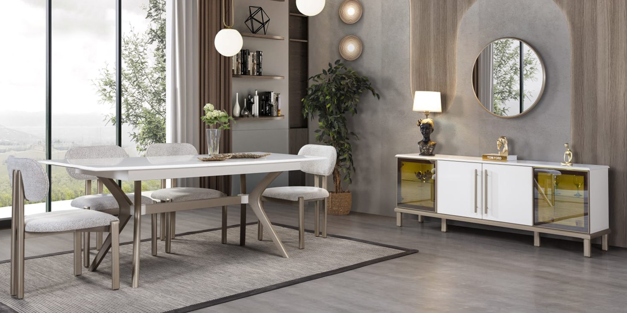 İstanbul Yemek Odası Takımı