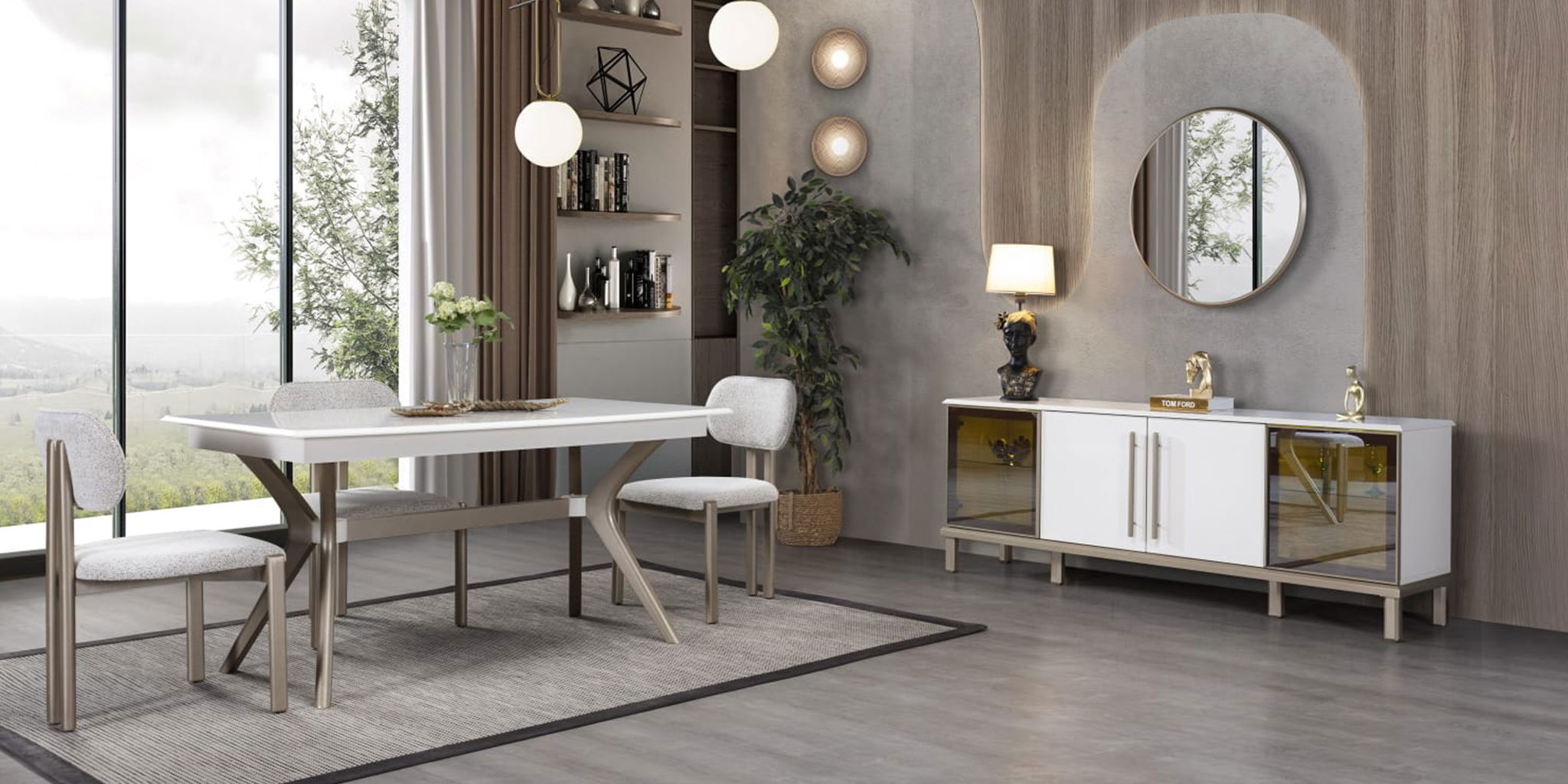 İstanbul Yemek Odası Takımı