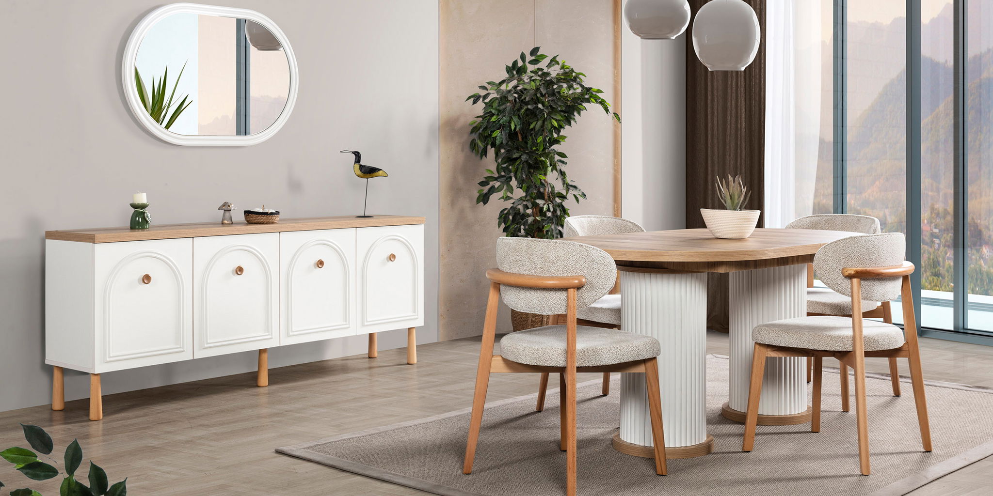 Modena Yemek Odası Takımı