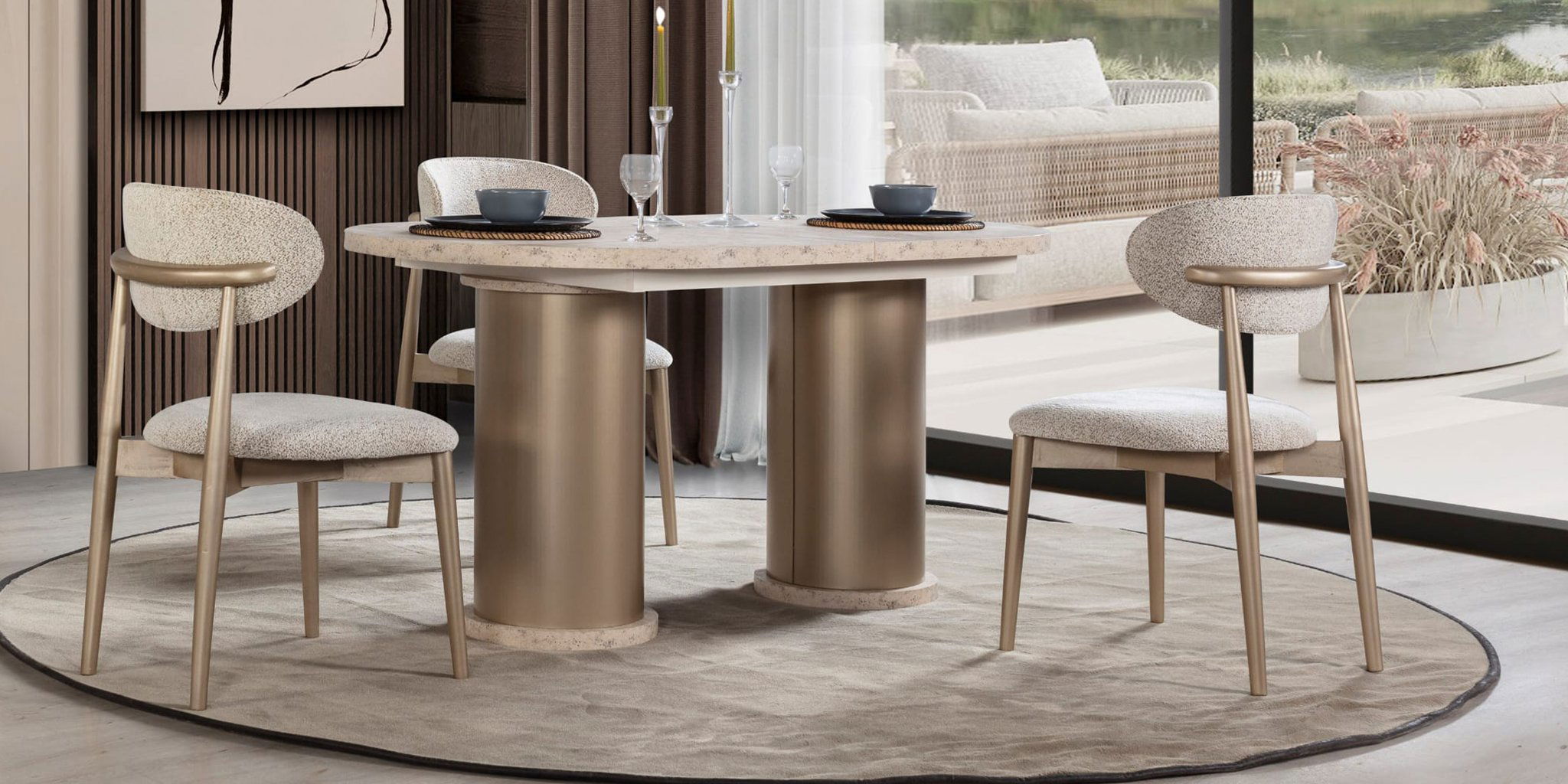 Sofia Yemek Odası Takımı