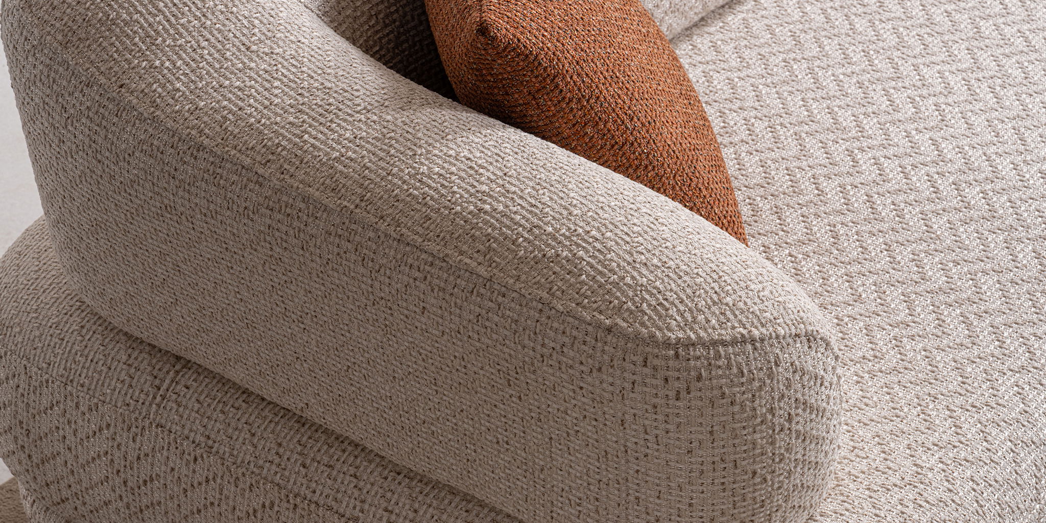 Gloria Köşe Koltuk Takımı Krem