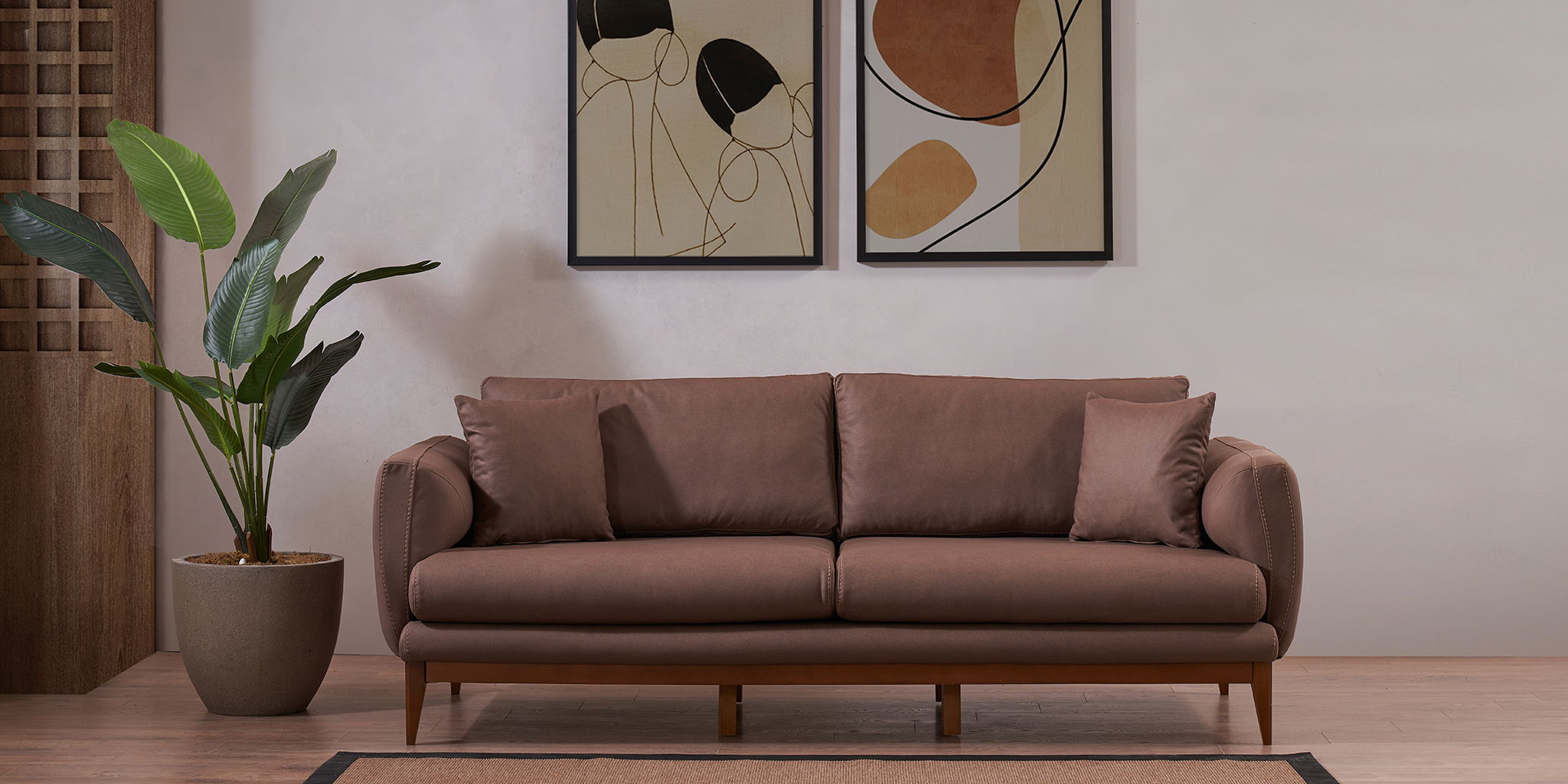 Monza Koltuk Takımı Ekru