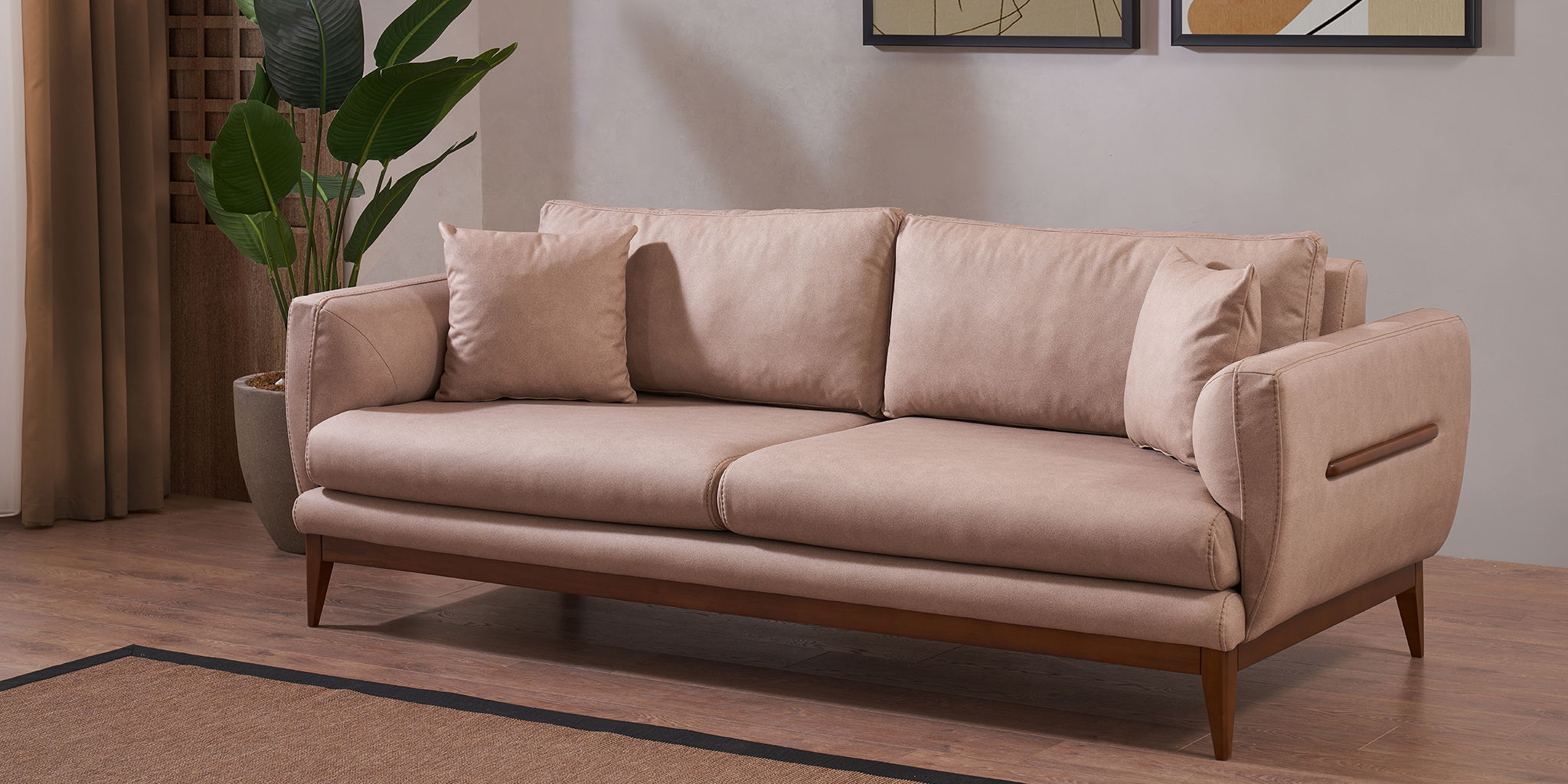 Monza Koltuk Takımı Ekru