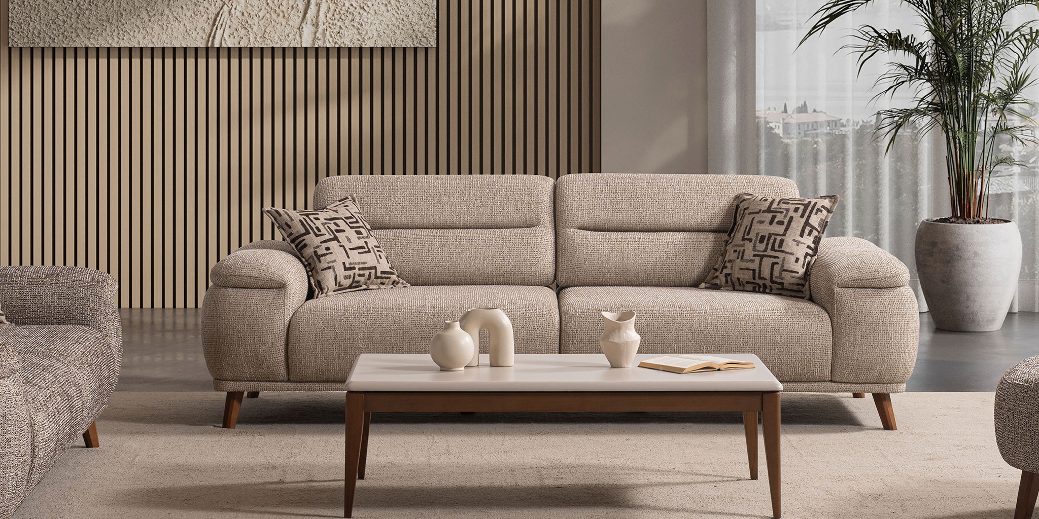 Tokyo Koltuk Takımı Krem