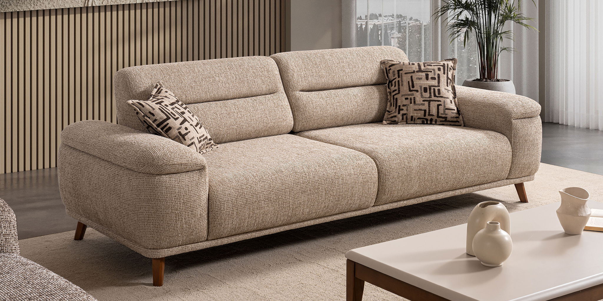 Tokyo Koltuk Takımı Krem