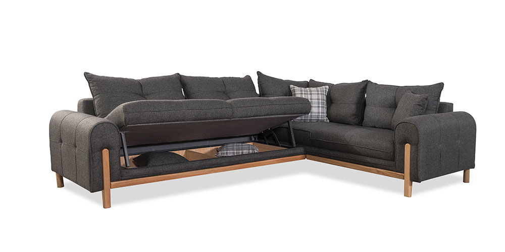 Deniz Köşe Koltuk Takımı Antrasit