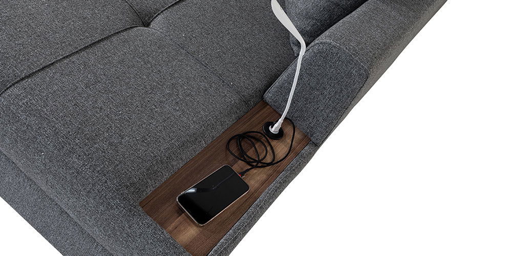 Havuz Köşe Koltuk Takımı Antrasit