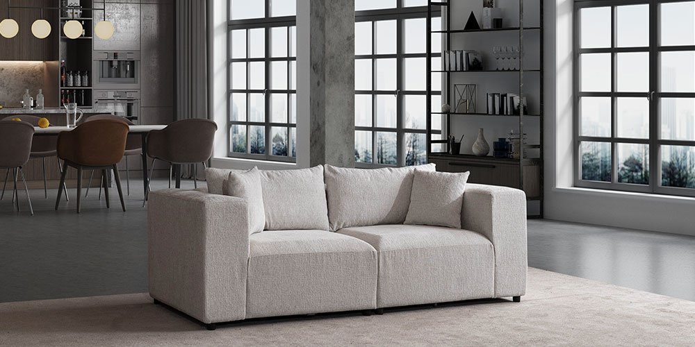 Lara Köşe Koltuk Takımı Gri