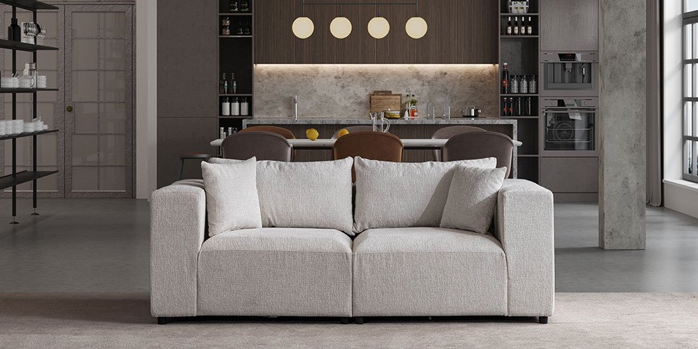 Lara Köşe Koltuk Takımı Gri