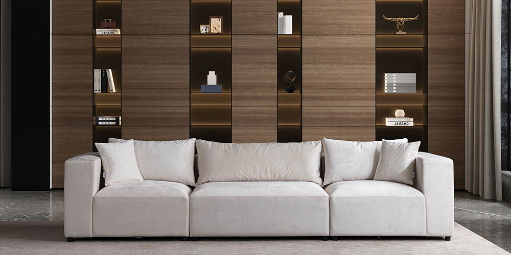 Lara Köşe Koltuk Takımı Krem