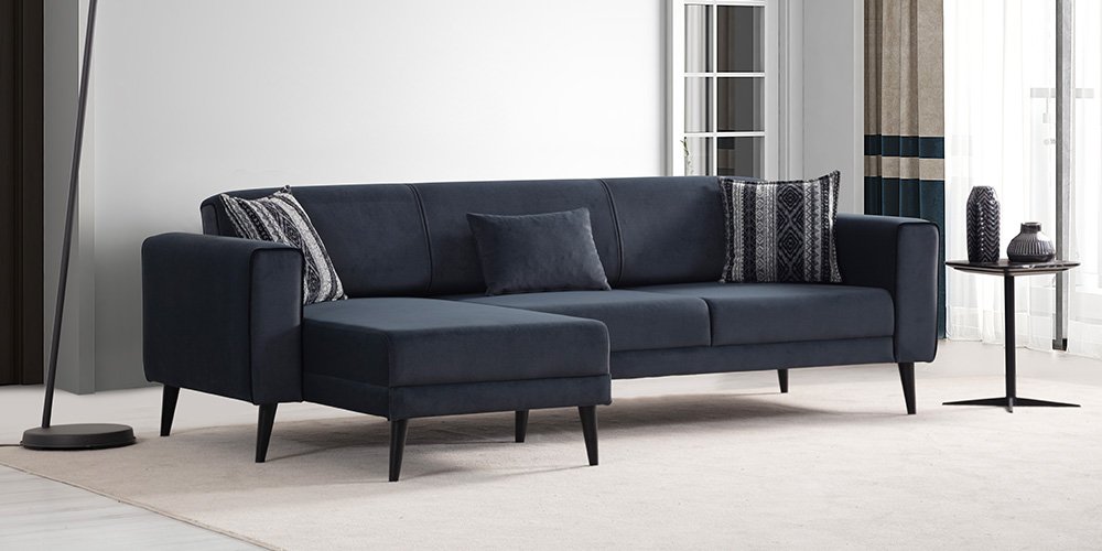 Elita Antrasit Köşe Koltuk Takımı