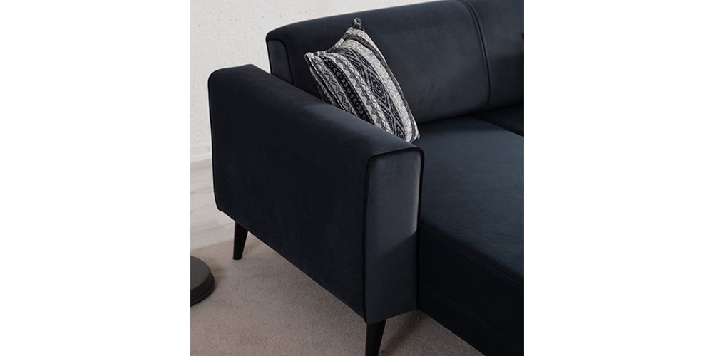 Elita Antrasit Köşe Koltuk Takımı