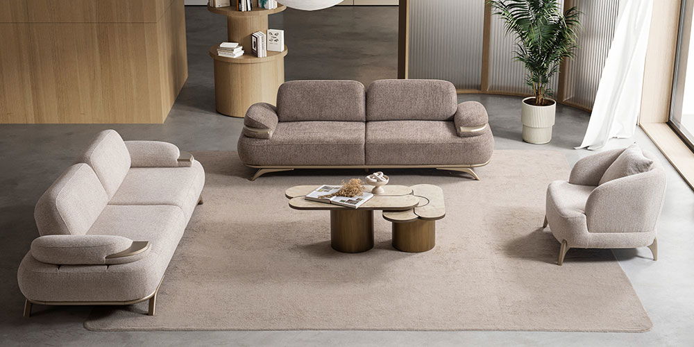 Verona Koltuk Takımı Krem