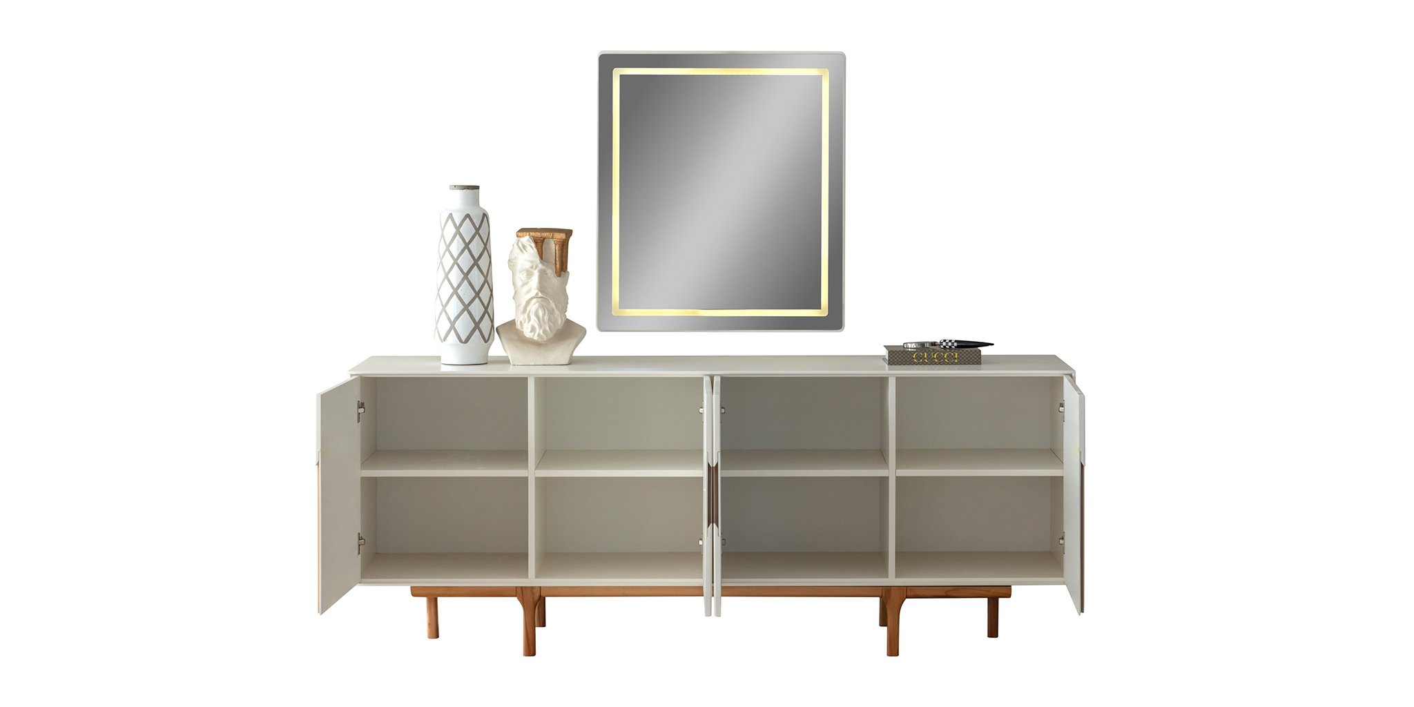 Aura Yemek Odası Takımı Natural