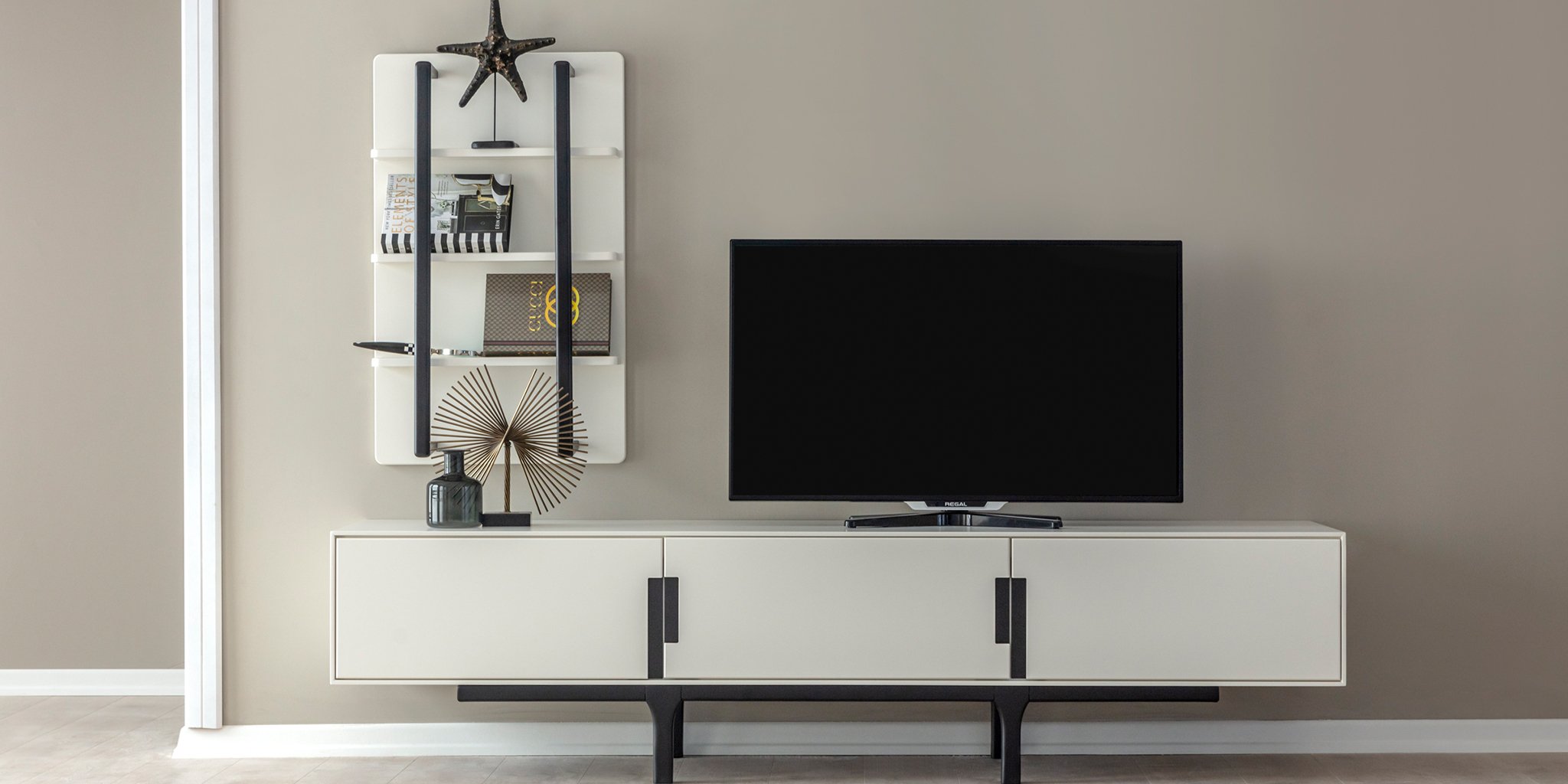 Aura Tv Ünitesi Siyah