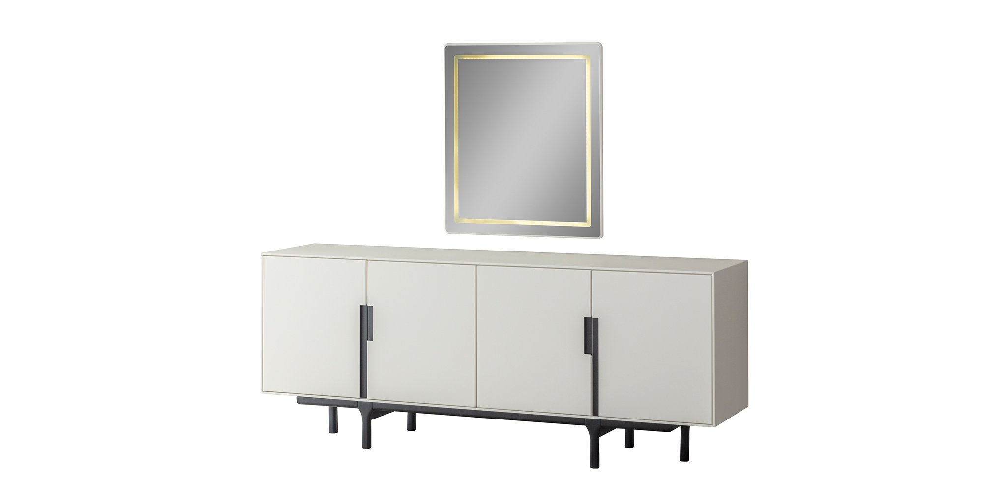 Aura Yemek Odası Takımı Siyah