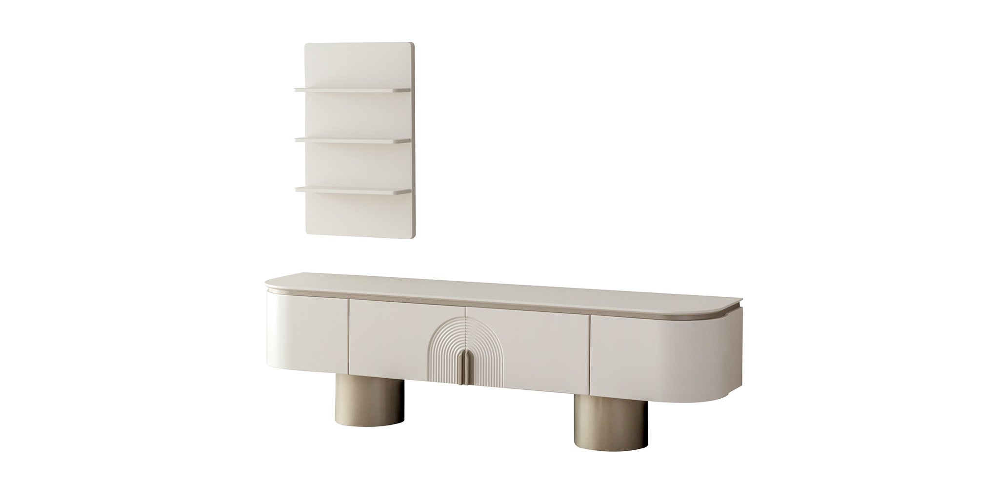 Pablo Tv Ünitesi Bronz