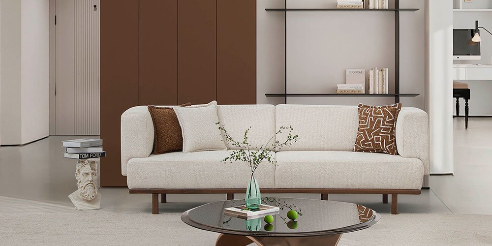 Rolex Koltuk Takımı Krem