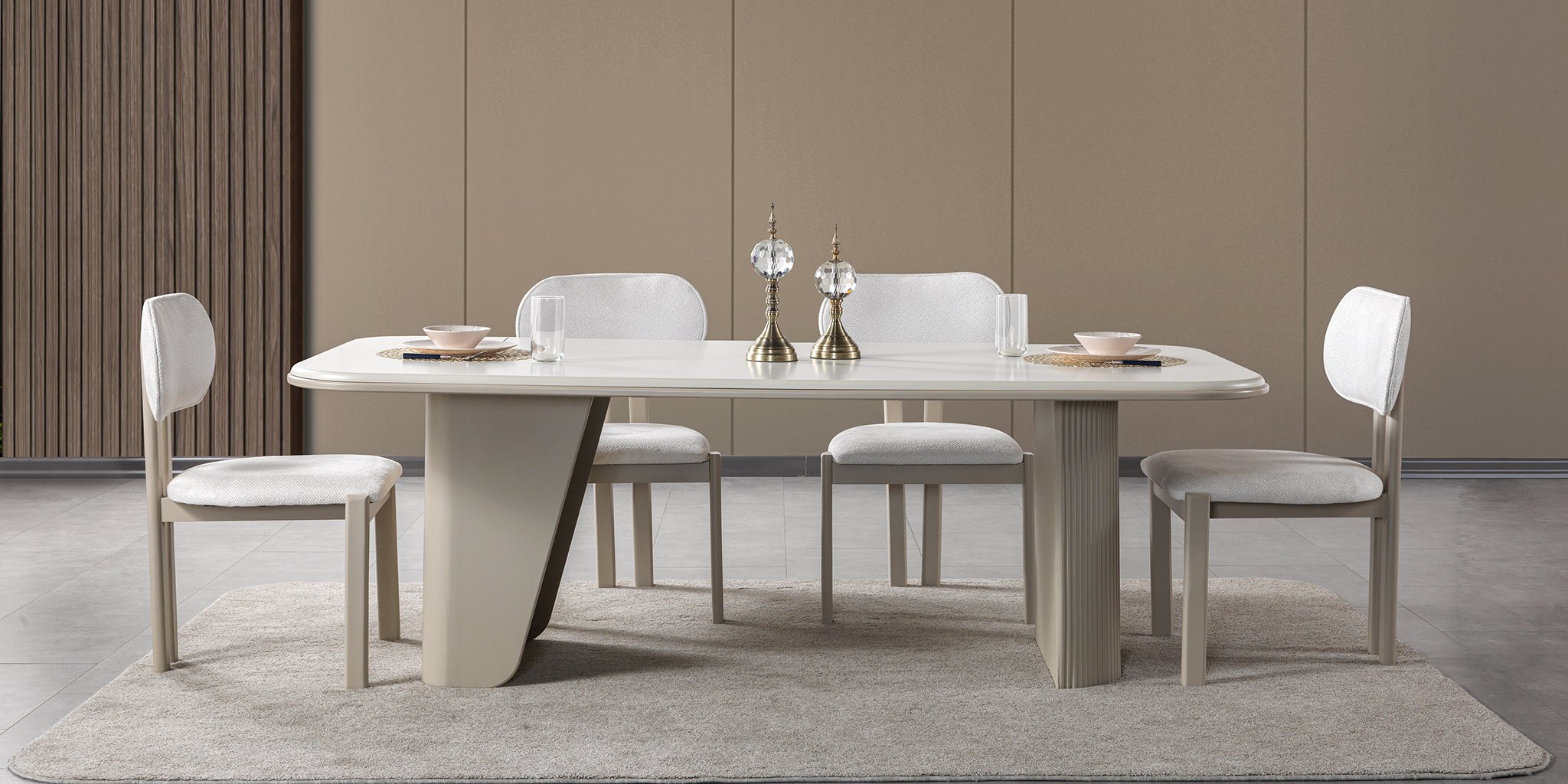 Piramit Yemek Odası Takımı