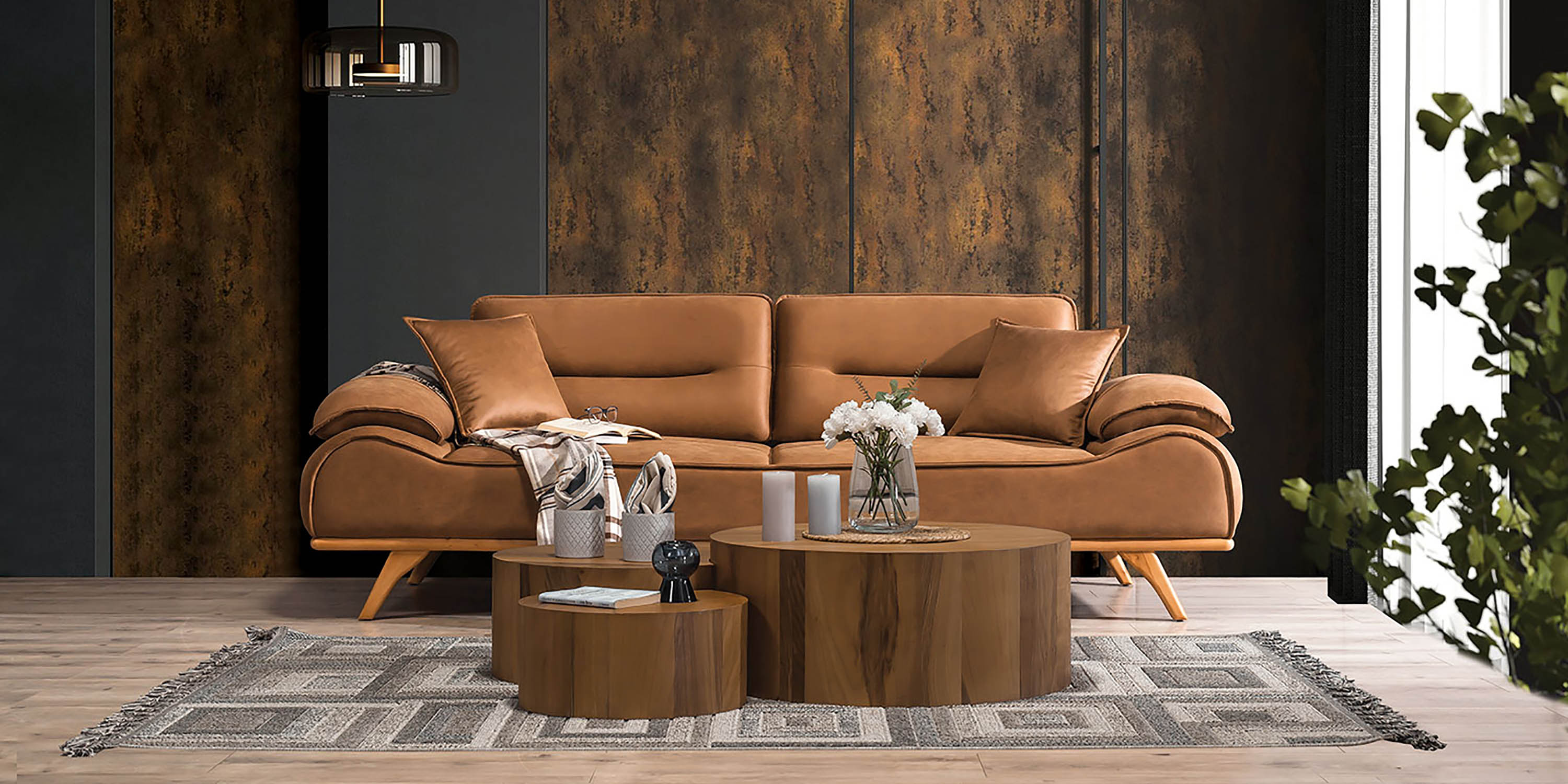 Asos Koltuk Takımı Nubuk