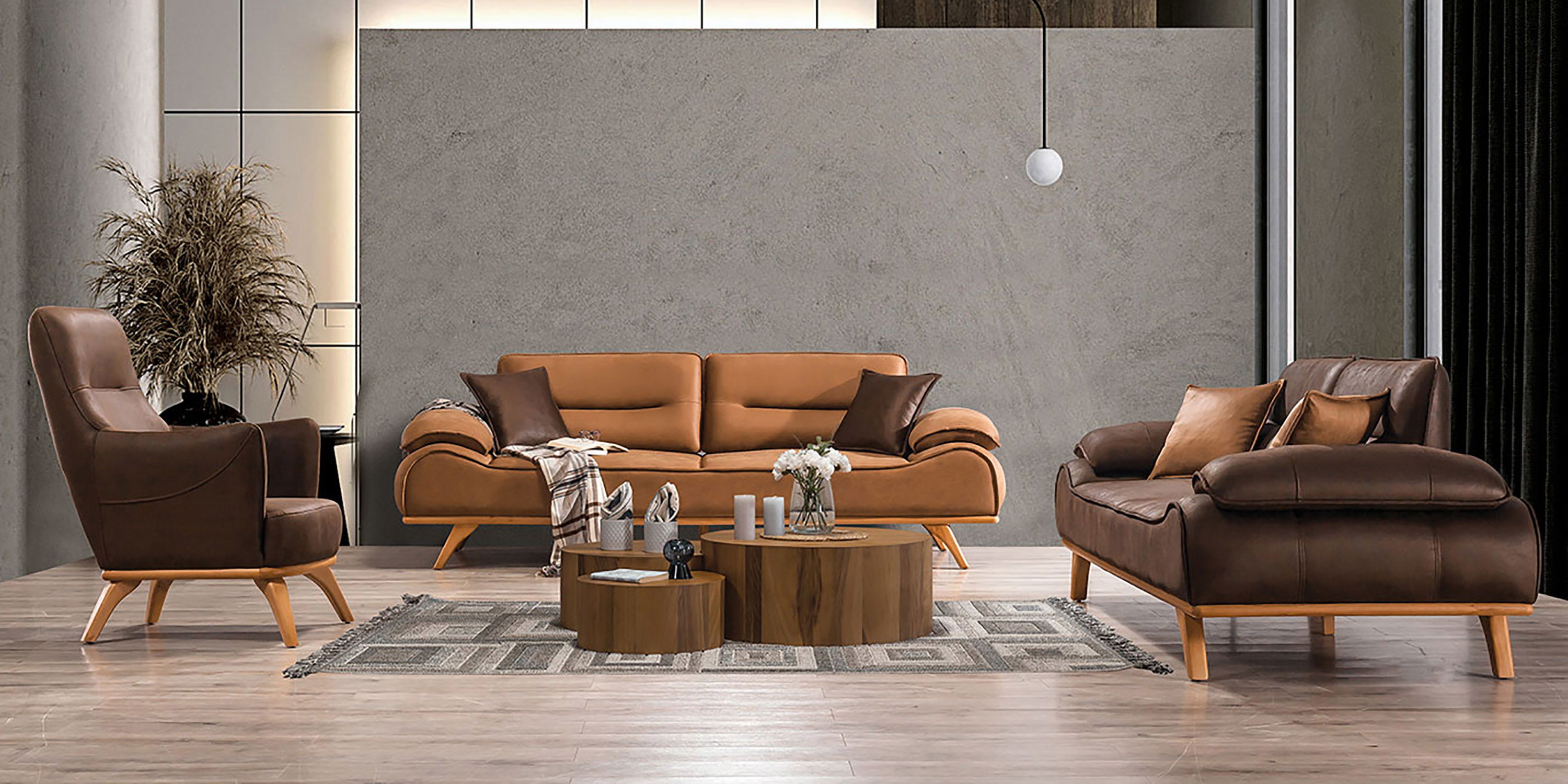 Asos Koltuk Takımı Nubuk