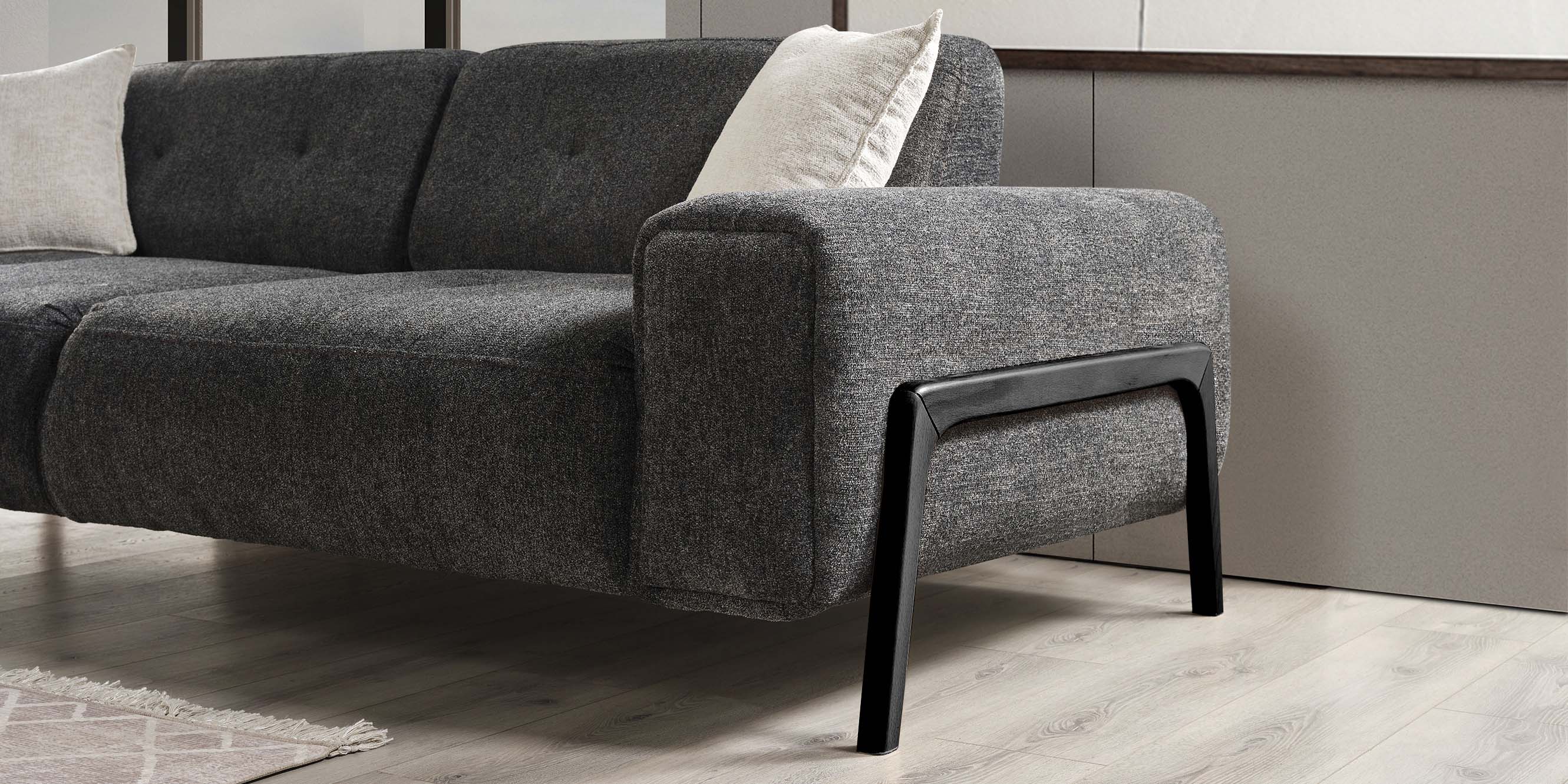 Rolex Koltuk Takımı Siyah